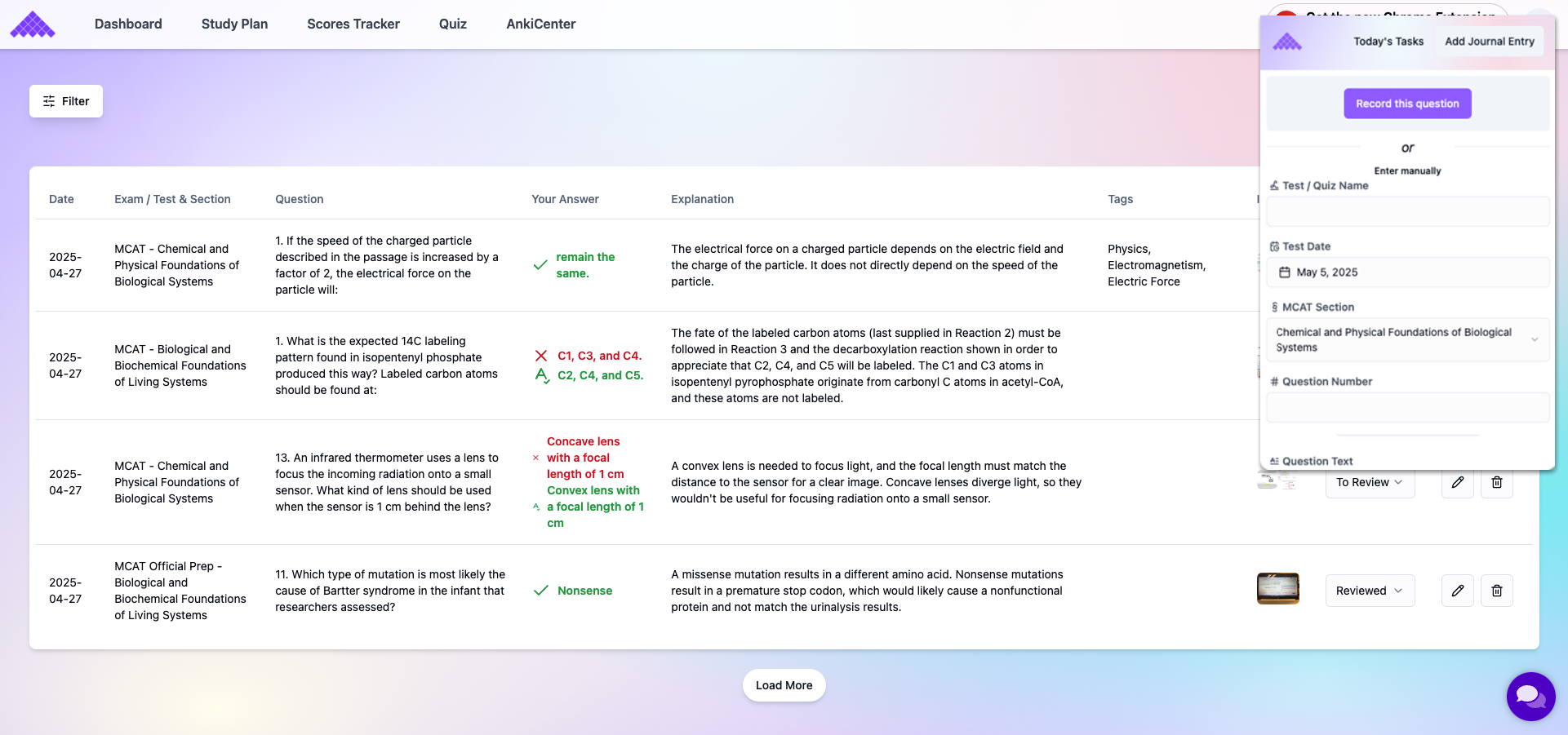MCAT Tools Update